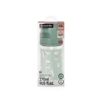 WOND BIB 270ML M CONIGLIO VE