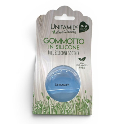 GOMMOTTO E BORSETTA UNIFAMILY AZZURRO