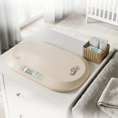 BILANCIA CON METRO COLORE BEIGE 