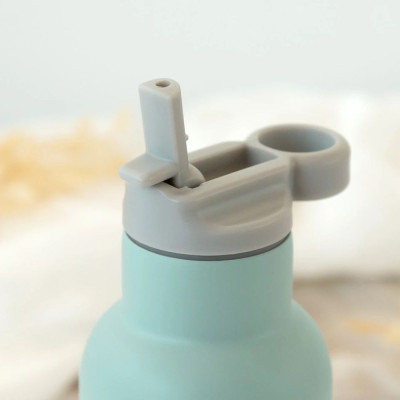 BOTTIGLIA KIOKIDS COLORE  SALVIA IN ACCIAIO INOX 350ML