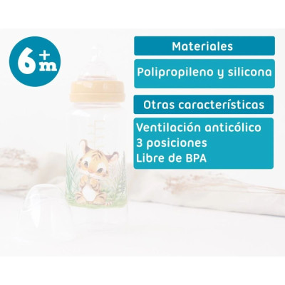 BIBERON KIOKIDS 360ML COLORE SENAPE