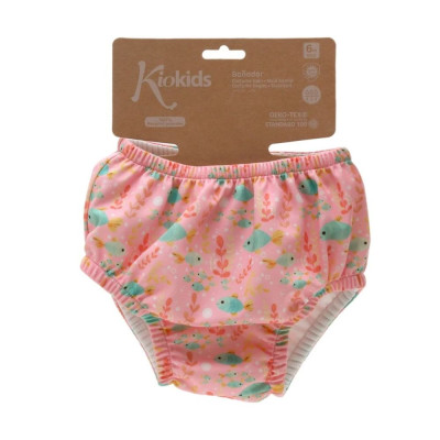 COSTUME PER LO SPANNOLINAMENTO COL ROSA UPF50+ 8-10