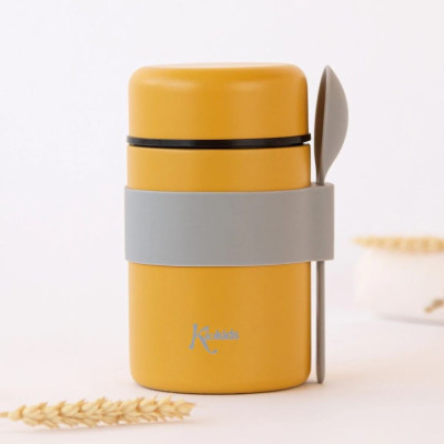 KIOKIDS BARATTOLO THERMOS PAPPA 500ML SENAPE
