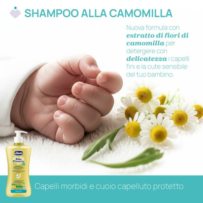 CHICCO SHAMPOO CAMOMILLA 500ML