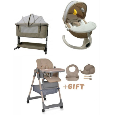 COMBO LEONIE SEDIOLONE + CULLETTA + ALTALENA 250 EURO