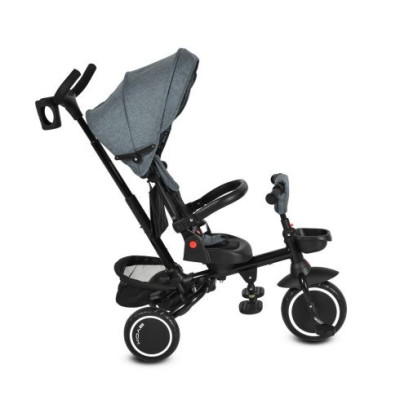 TRICICLO PER BAMBINI GREY SEDUTA GIREVOLE 360°
