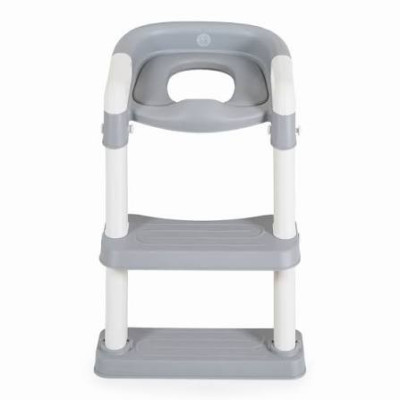 ADATTATORE PER WC CON SCALETTA GRIGIO 