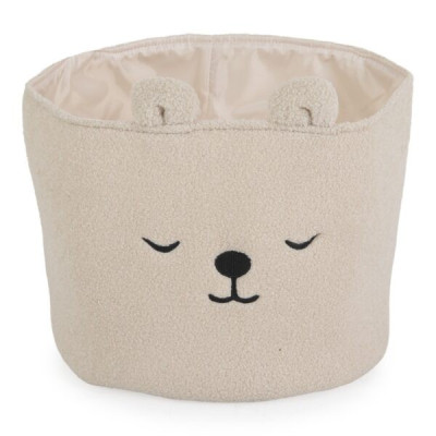 CESTO PORTA GIOCHI MILO COLORE BEIGE 30x30