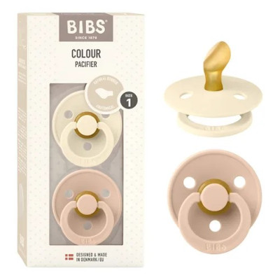 BIBS COL ANAT 2 CIUCCI LAT TG 1 DUSTY PINK/CORAL