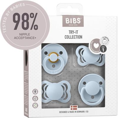BIBS CIUC TRY IT CELESTE 1 4PZ