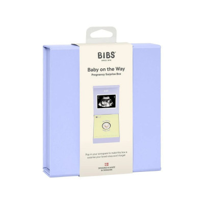 BIBS SET REGALO BABY ON THE WAY LAT TG 1 IVORY