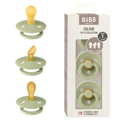 BIBS COLOUR TRY-IT 3 CIUCCI SAGE