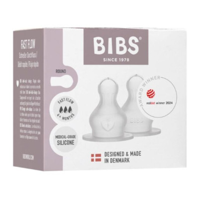 BIBS TETTARELLA SIL FLUS LEN2P