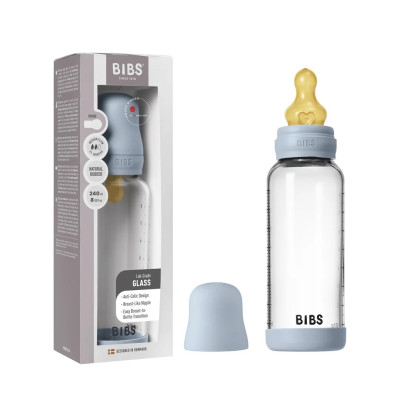 BIBS BIBERON VT 240ML LATT BBL