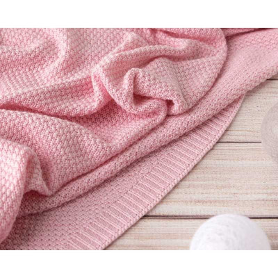 COPERTINA NEONATO IN BAMBÙ ROSA PER CULLA 80X110CM KI0-KIDS