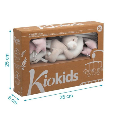GIOSTRINA PER CULLA ORSO ROSA