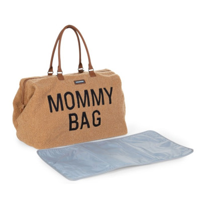 BORSA CHILDOME  MOMMY BAG TEDDY MARRONE