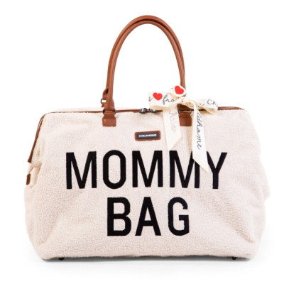 BORSA FASCIATOIO CHILDOME MOMMY TEDDY OFF WHITE