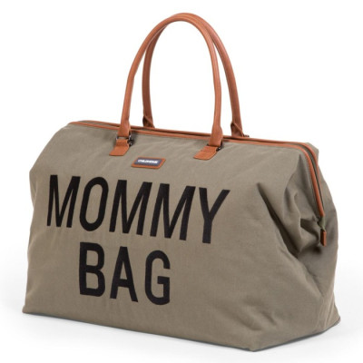BORSA FASCIATOIO CHILDOME MOMMY BAG TELA KAKI