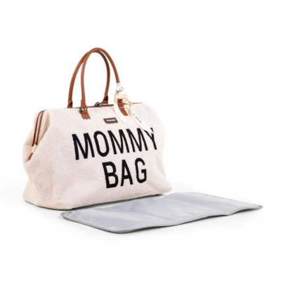 BORSA FASCIATOIO CHILDOME MOMMY TEDDY OFF WHITE