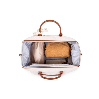 BORSA FASCIATOIO CHILDOME MOMMY TEDDY OFF WHITE