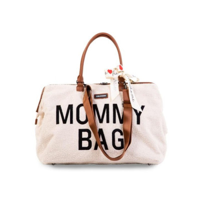 BORSA FASCIATOIO CHILDOME MOMMY TEDDY OFF WHITE