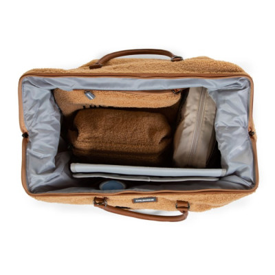 BORSA CHILDOME  MOMMY BAG TEDDY MARRONE