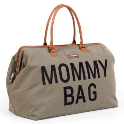 BORSA FASCIATOIO CHILDOME MOMMY BAG TELA KAKI