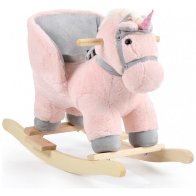 DONDOLO CAVALCABILE MONI UNICORNO COLRE ROSA
