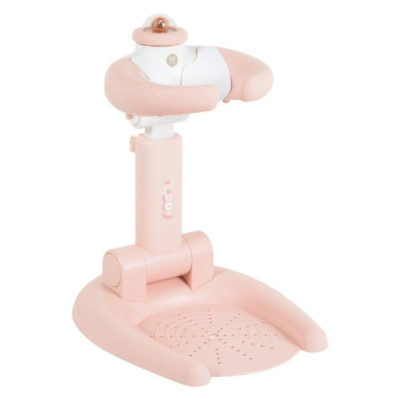 Supporto Bagno Bimbi MONI Rosa Antiscivolo Ergonomico Sicuro Neonati 0-12 Mesi