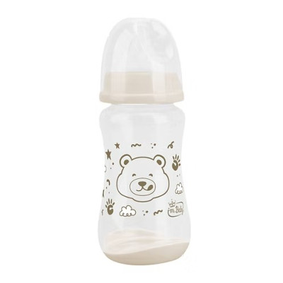 BIBERON COMFORT IN PLASTICA 360ML COLORE BEIGE