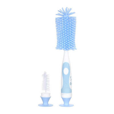 SPAZZOLA X BIBERON BLU I'M BABY 