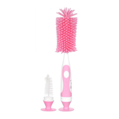 SPAZZOLA X BIBERON ROSA I'M BABY 
