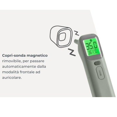 TERMOMETRO DIGITALE FRONTALE E AURICOLARE NUVITA 