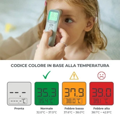 TERMOMETRO DIGITALE FRONTALE E AURICOLARE NUVITA 