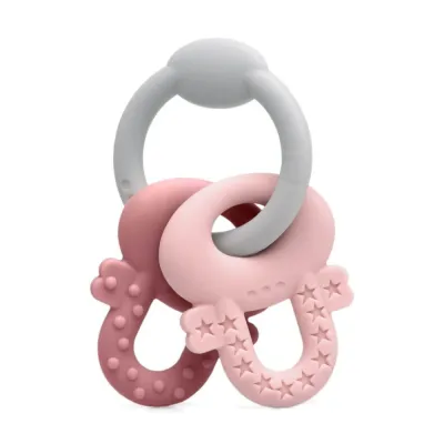 KIOKIDS MASSAGENGIVE COLORE ROSA PER NEONATI 