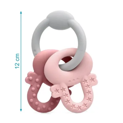 KIOKIDS MASSAGENGIVE COLORE ROSA PER NEONATI 