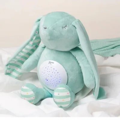 KIOKIDS PELUCHE PROIETTORE MUSICALE VERDE 31X22 CM
