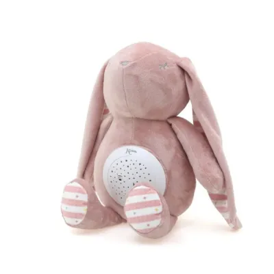 KIOKIDS PELUCHE PROIETTORE MUSICALE ROSA 31X22 CM