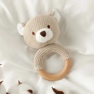 KIOKIDS MASSAGGIAGENGIVE E SONAGLIO PANDA COTTON FRIEN