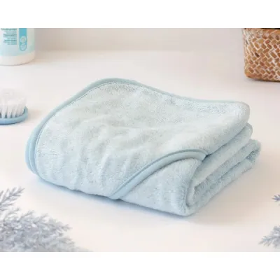 KIOKIDS ASCIUGAMANO BAGNO BAMBU'PER IL TUO BEBE COLORE BLU