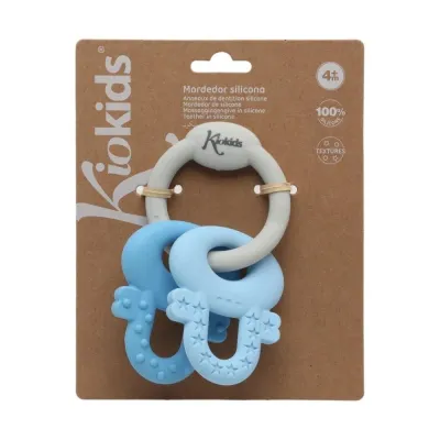 KIOKIDS MASSAGENGIVE COLORE BLU PER NEONATI 