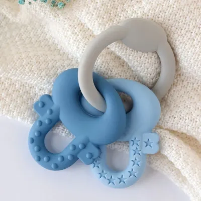 KIOKIDS MASSAGENGIVE COLORE BLU PER NEONATI 