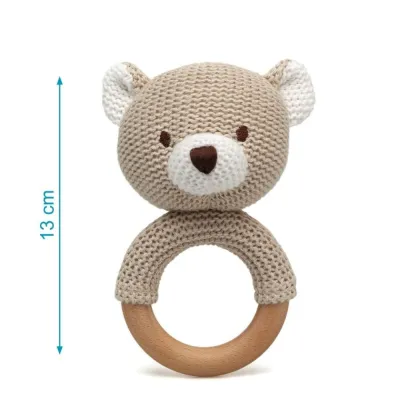 KIOKIDS MASSAGGIAGENGIVE E SONAGLIO PANDA COTTON FRIEN