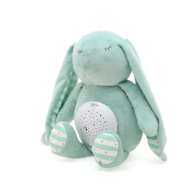 KIOKIDS PELUCHE PROIETTORE MUSICALE VERDE 31X22 CM