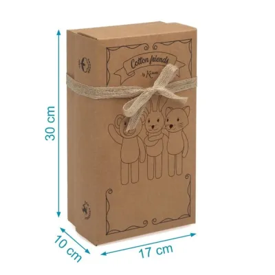 DOUDOU ORSETTO BEIGE COTTON FRIENDS 25CM