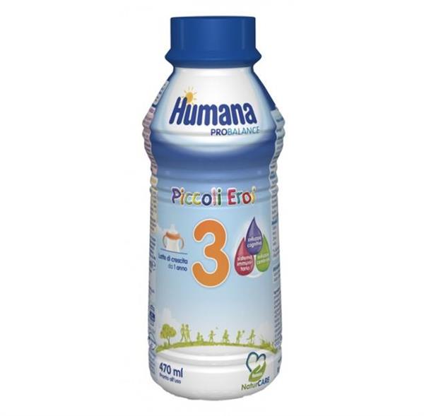 HUMANA 3 LATTE LIQUIDO 470 ML